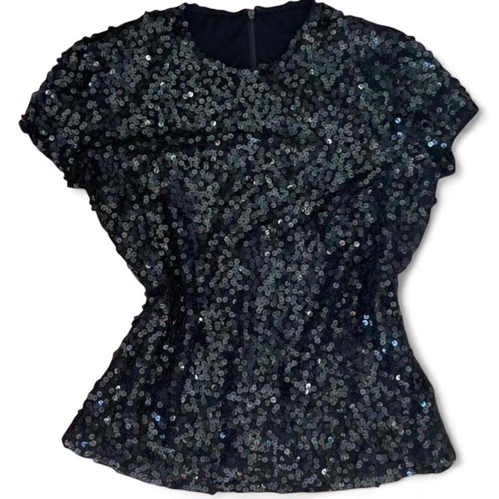American-vintage Women's Black Blouse